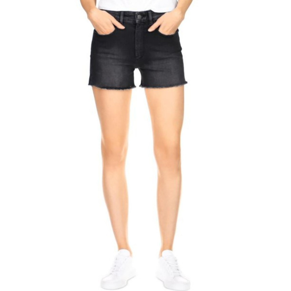 DL1961 women jean Cecilia shorts 31102020 black classic 3.25" sz 31 $149